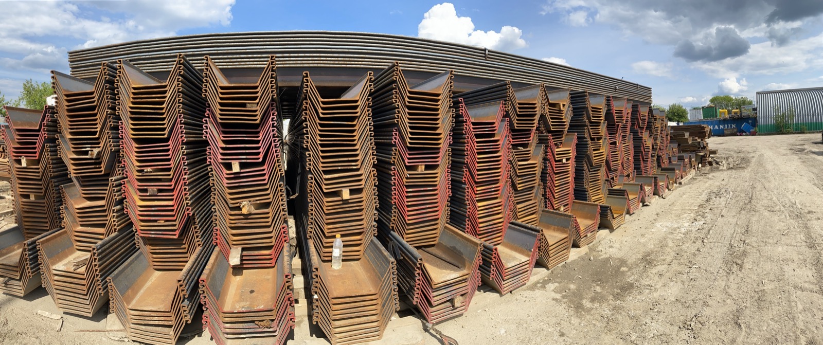 Склад шпунта ECO® — 7 000 т в наличии